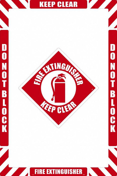 Floor Sign Floor Marking Keep Clear