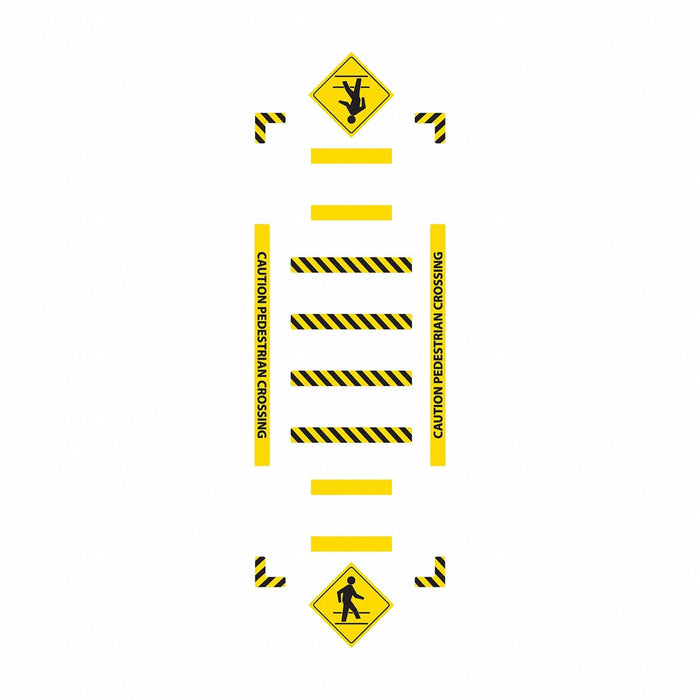 Floor Sign Floor Marking Crosswalk
