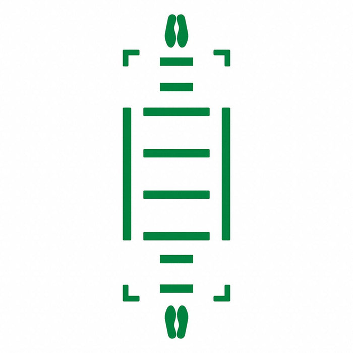 Floor Marking Tape 3 in W Green