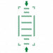 Floor Marking Tape 3 in W Green