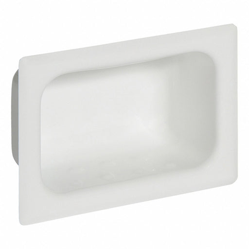Soap Dish White 7 in W