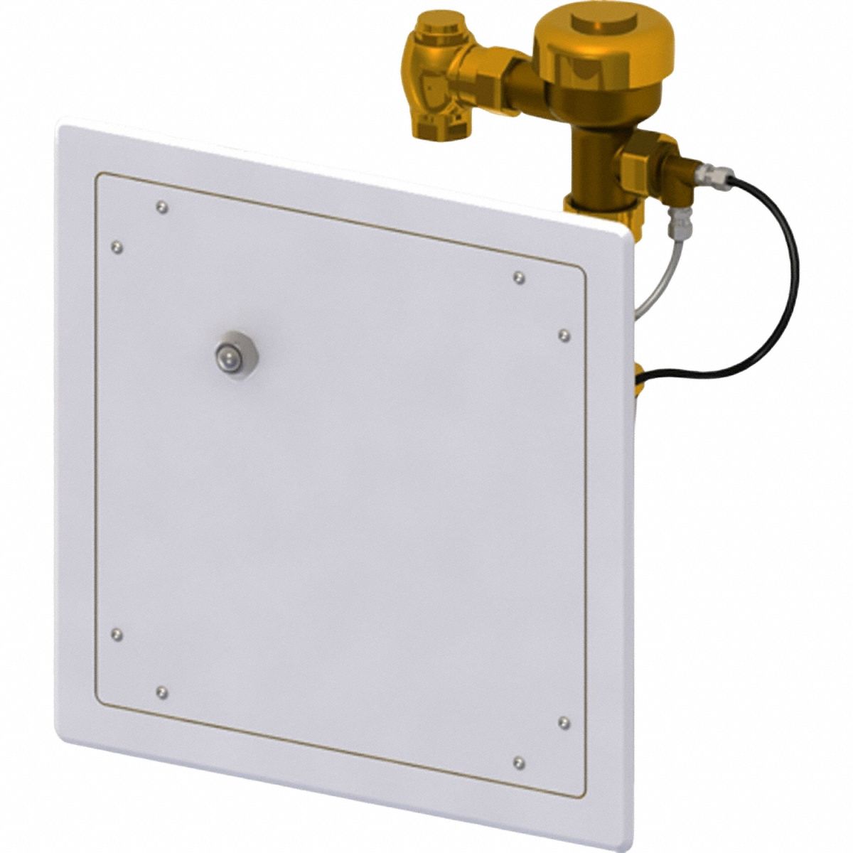 Access Panel with Hydraulic Flush Valve