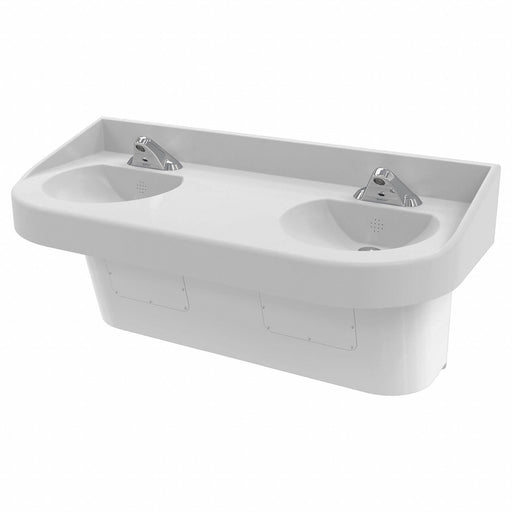 Wash Basin White 21 3/4 L 54 W