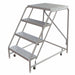 Rolling Ladder 40 H x 21 D Platform