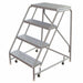 Rolling Ladder 40 H x 14 D Platform