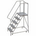 Rolling Ladder 50 H x 21 D Platform