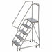 Rolling Ladder 50 H x 14 D Platform