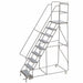 Rolling Ladder 90 H x 21 D Platform