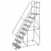 Rolling Ladder 90 H x 14 D Platform
