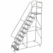 Rolling Ladder 100 H x 21 D Platform
