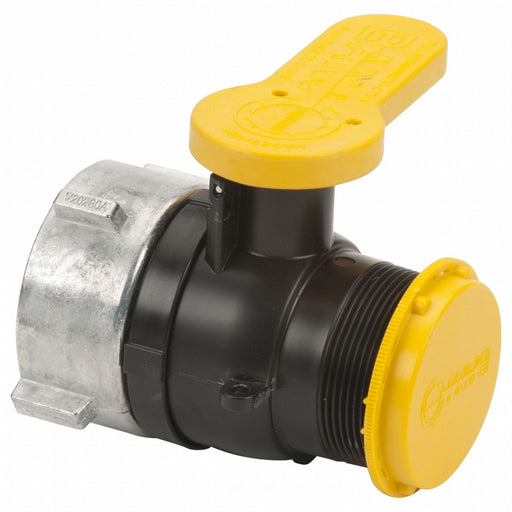 Manual 2-Way Ball Valve Buttress Polypro