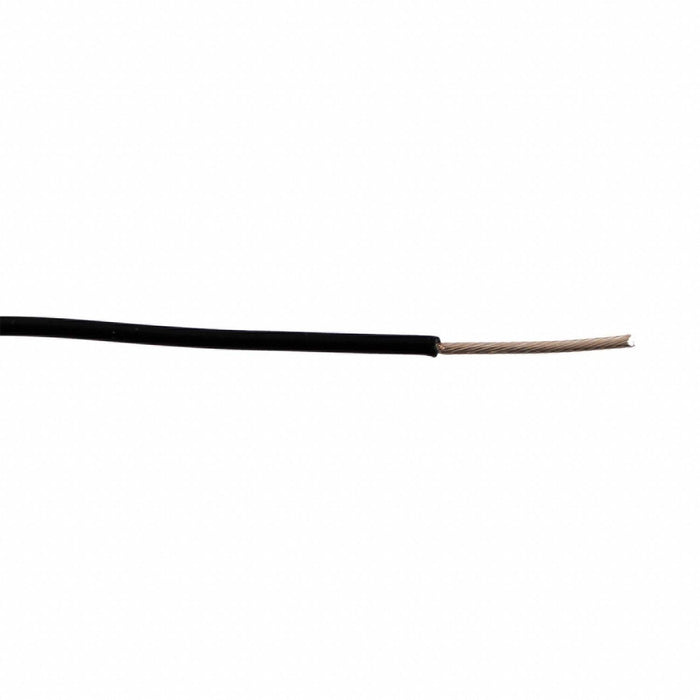 N0427 HighTemp/VoltageLeadWire 22AWG Blk 50ft