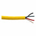 PortableCord 4Cond 16AWG Yellow 50ft