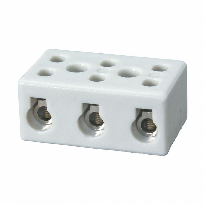 TerminalBlock 50A White 600V Surface