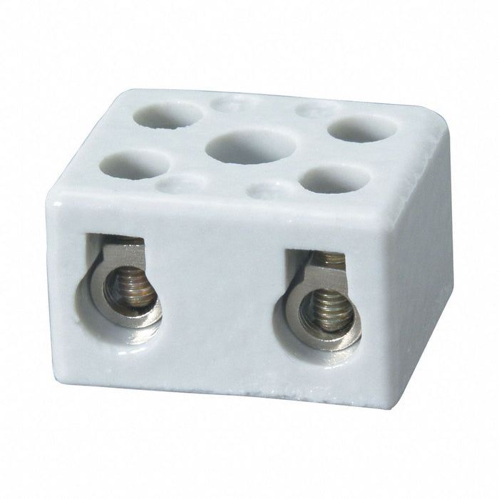 TerminalBlock 50A White 600V Surface