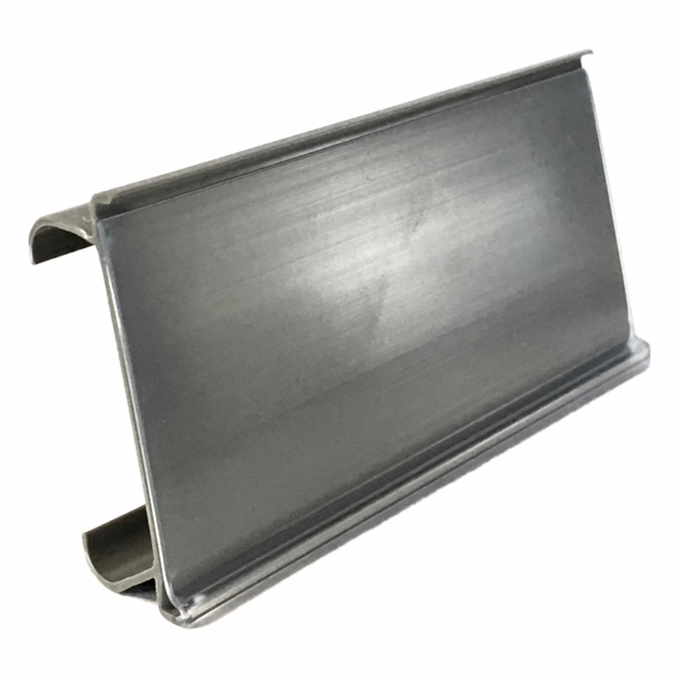LabelHolder 3inL 1.25inW Clear/Grey PK25