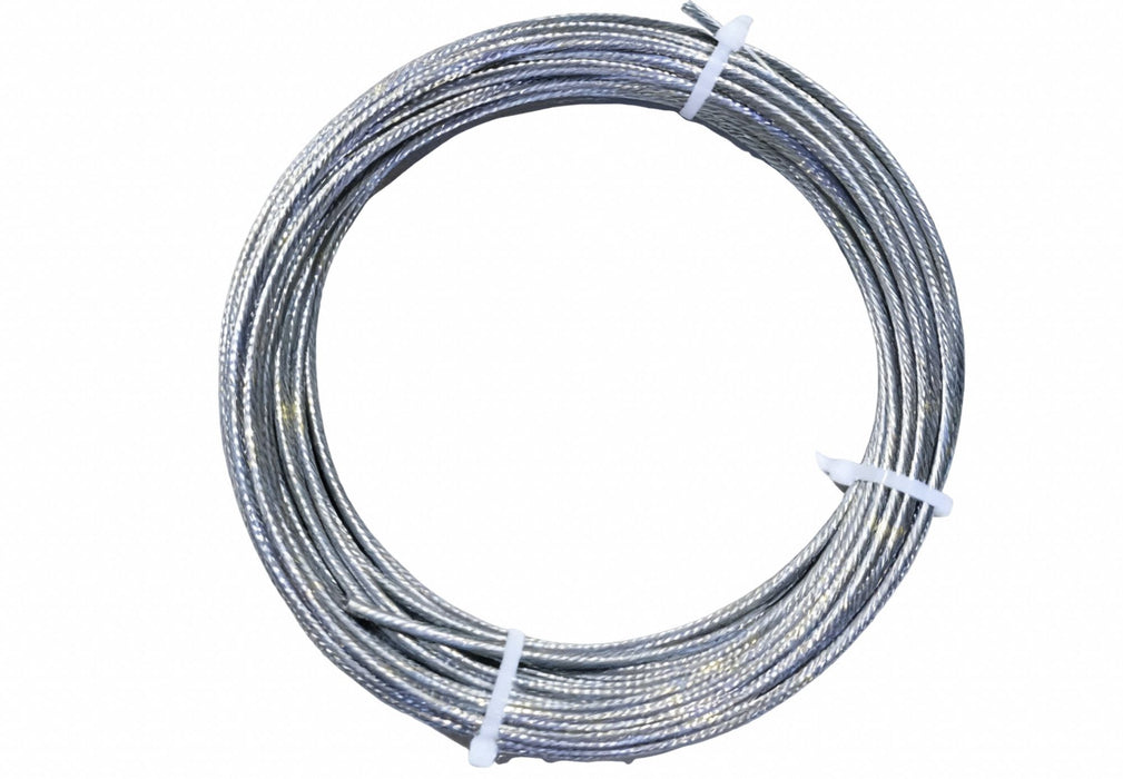 M5760 Wire Rope 25 ft L 1/4 in Dia 1 640 lb