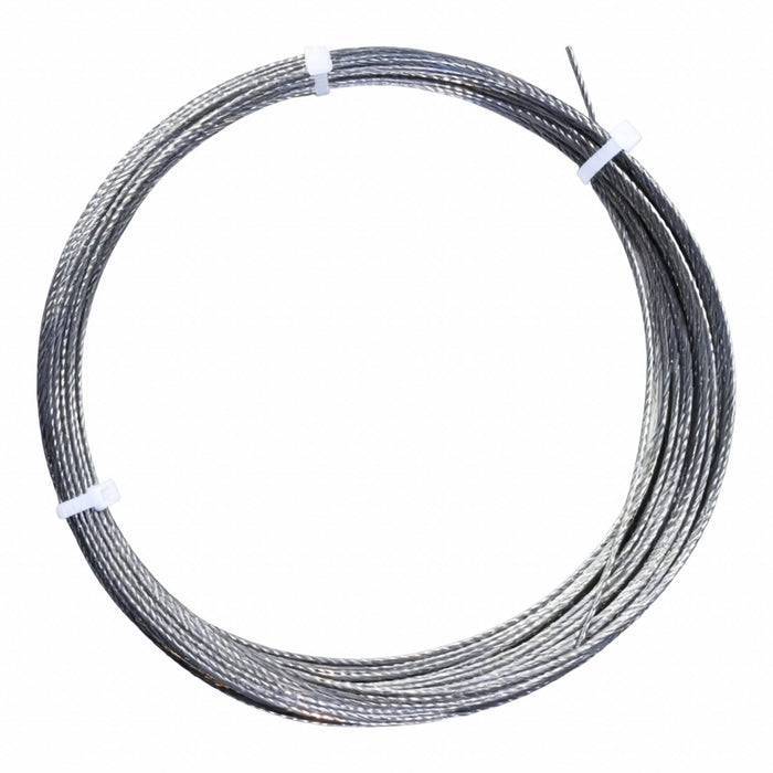 M5770 Wire Rope 25 ft L 3/16 in Dia 940 lb