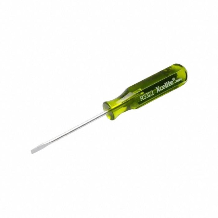 PocketClipScrewdriver 3/32in Green Round