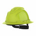 Hard Hat Full Brim Ratchet Hi Vis Yellow