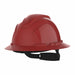 Hard Hat Full Brim Ratchet Red 0.89 lb