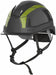 Safety Helmet HDPE Black 6-3/8 to 8 Size