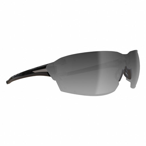 Safety Glasses Silver Mirrored Black