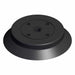 Vacuum Pad Black Flat with Ribs Pad