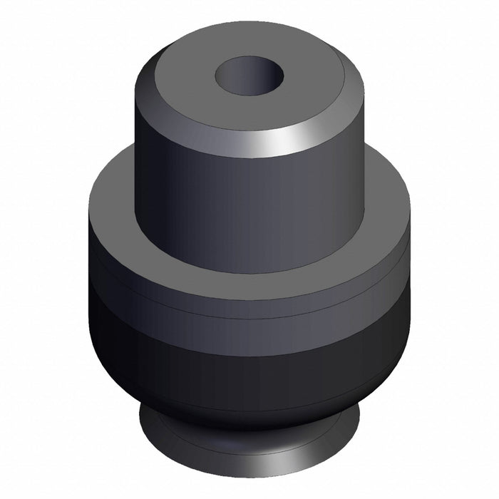 Flat Cup Black Flat Pad