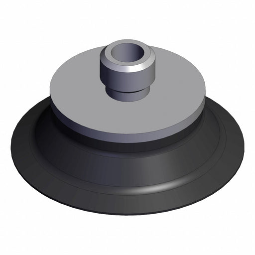 Flat Cup Black Flat Pad