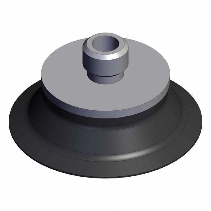 Flat Cup Black Flat Pad