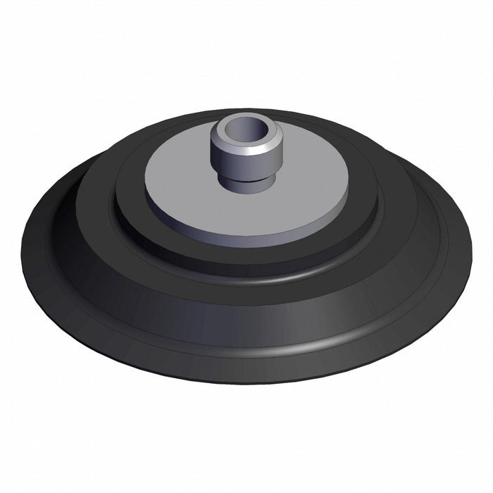Flat Cup Black Flat Pad