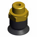 Vertical Vacuum Inlet Black Flat Pad