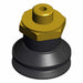 Vertical Vacuum Inlet Black Bellows Pad