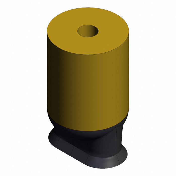 Vacuum Pad Black Flat Pad