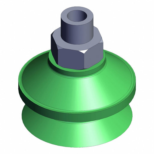 Vacuum Cup Assembly Green Bellows Pad