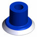 Vacuum Pad Blue Flat Pad