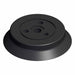 Vacuum Pad Black Flat with Ribs Pad