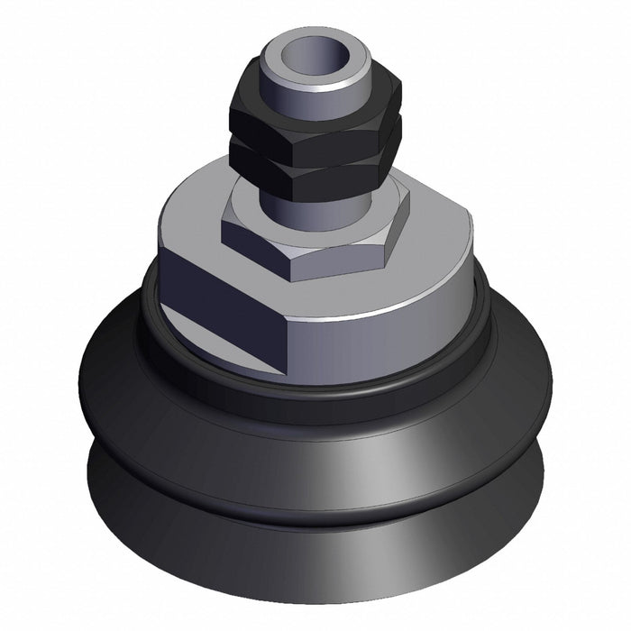 Vacuum Pad Black Bellows Pad