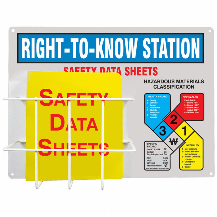 Right To Know SDS Kit 18 H x24 W