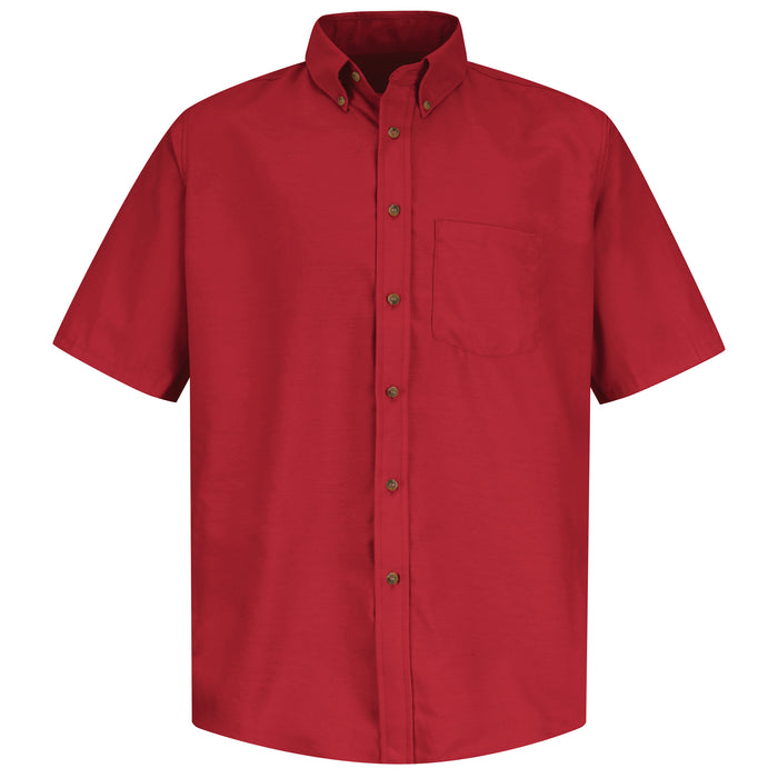 Men's Short Sleeve Poplin Dress Shirt