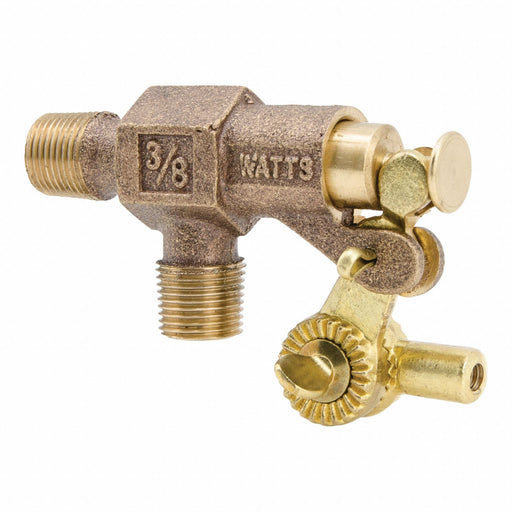 Float Valve 3/8 In Bronze Pipe Mount
