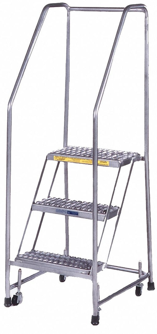 Rolling Ladder Aluminum 28-1/2 In.H