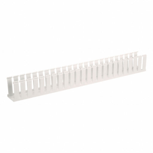 WIRE DUCT WIDE SLOT WHITE 2.25 W X 3 D