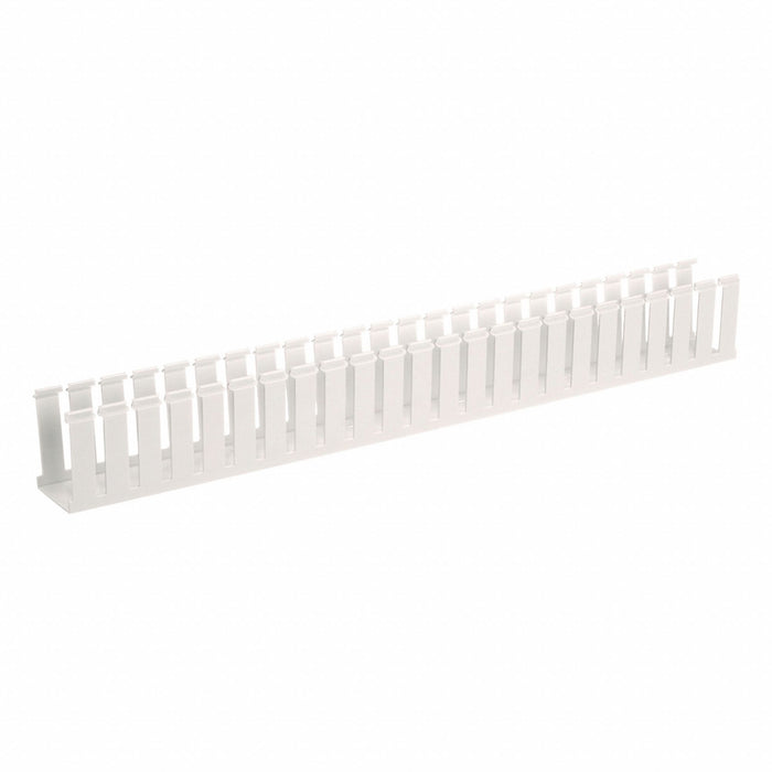 WIRE DUCT WIDE SLOT WHITE 2.25 W X 3 D
