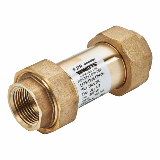 Backflow Preventer Size 3/4 175 psi