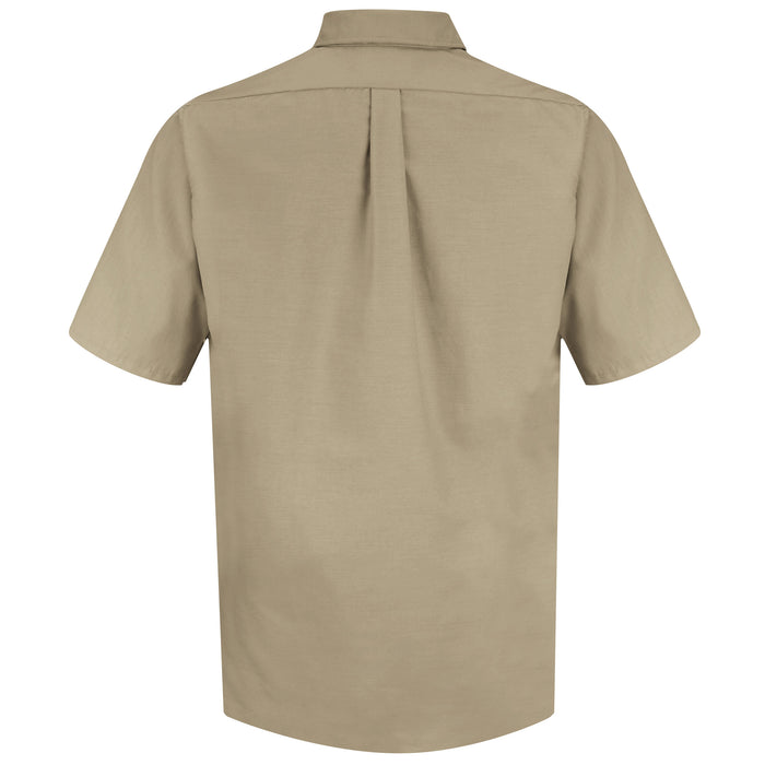 Men's Short Sleeve Poplin Dress Shirt