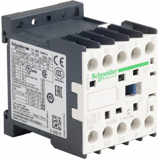 IEC Magnetic Contactor 110VAC Coil 12A