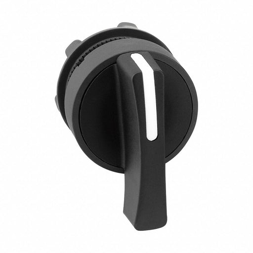LongHandleSelectorSwitch Black 3Pos 22mm