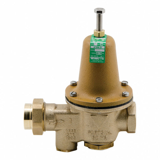 Water Press Reducing Valve 1-1/4in 50psi
